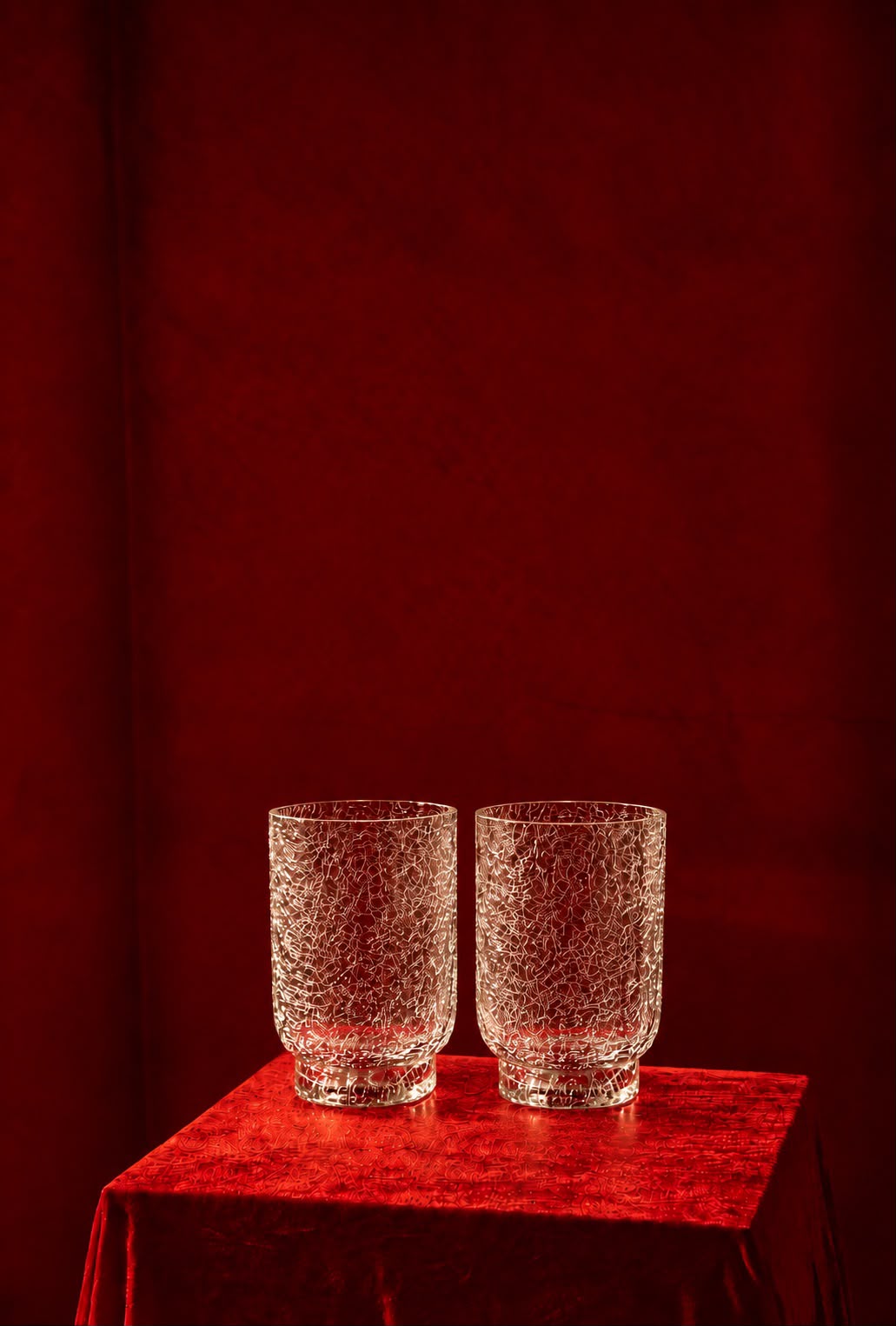 Two empty Frost Holders